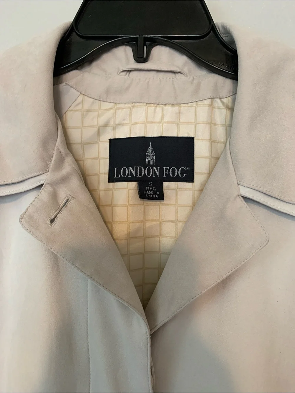 London Fog Beige Women's Trench Coat